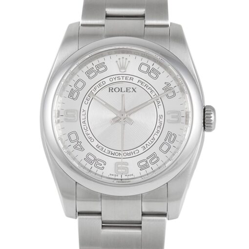 Oyster Perpetual 36 Silver Dial Steel Watch 116000
