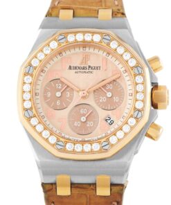 Royal Oak Offshore Diamond Two-Tone Watch 26113SR.ZZ.D804CR.01