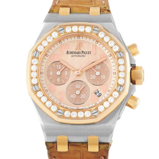 Royal Oak Offshore Diamond Two-Tone Watch 26113SR.ZZ.D804CR.01