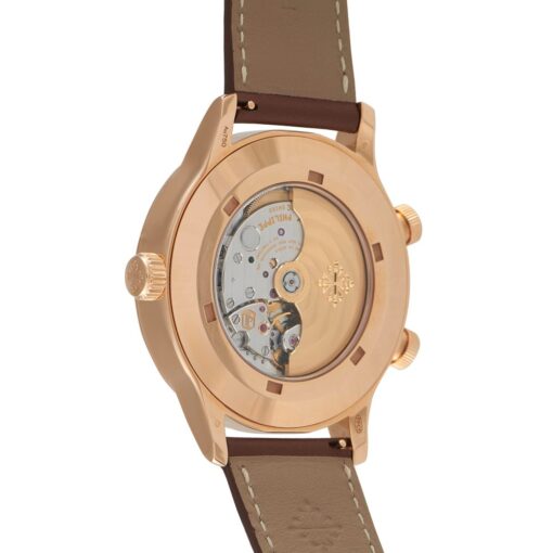 Calatrava Pilot Travel Time Rose Gold Watch 5524R-001 - Image 4