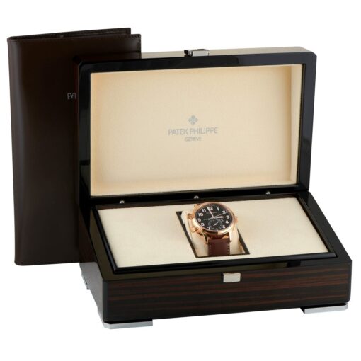 Calatrava Pilot Travel Time Rose Gold Watch 5524R-001 - Image 2