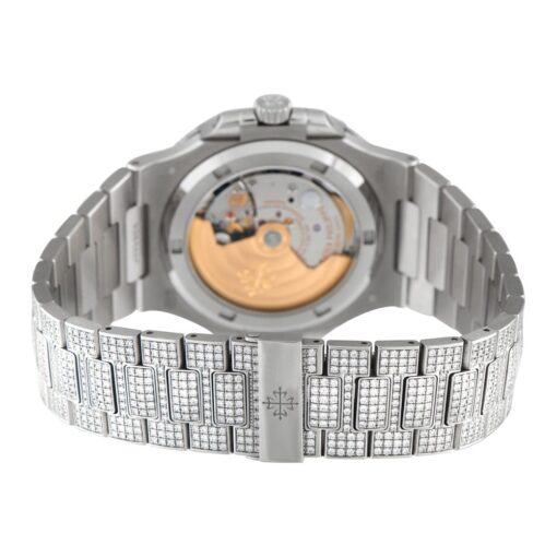 Nautilus Shanghai Full Diamond and Enamel White Gold Watch 5720/1G-001 Dragon - Image 3