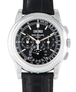 Perpetual Calendar Chronograph Platinum Watch 5970P-001