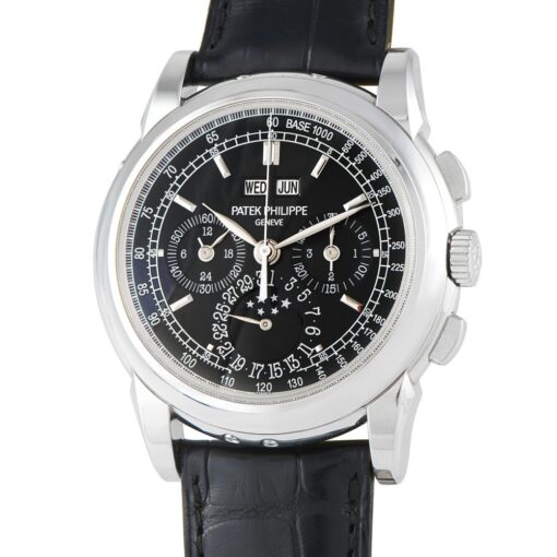 Perpetual Calendar Chronograph Platinum Watch 5970P-001 - Image 5