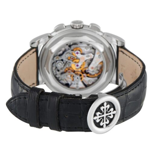 Perpetual Calendar Chronograph Platinum Watch 5970P-001 - Image 3