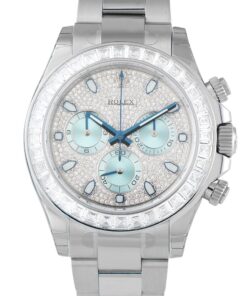 Daytona Diamond Pave Dial Platinum Watch 116576TBR