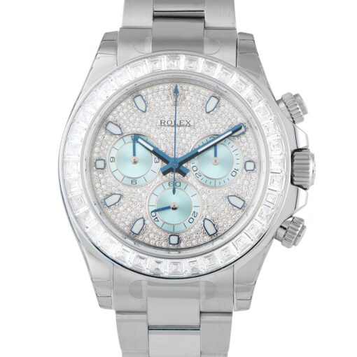 Daytona Diamond Pave Dial Platinum Watch 116576TBR