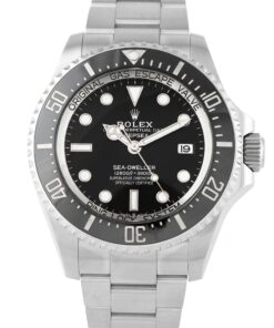 Sea-Dweller Deepsea Black Dial Watch 136660