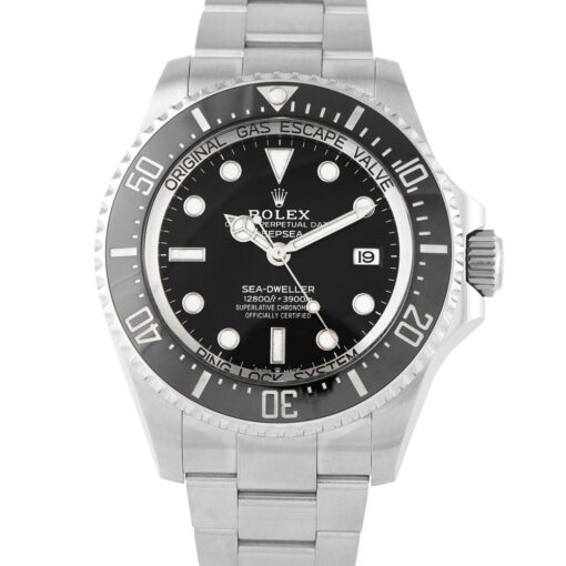 Sea-Dweller Deepsea Black Dial Watch 136660